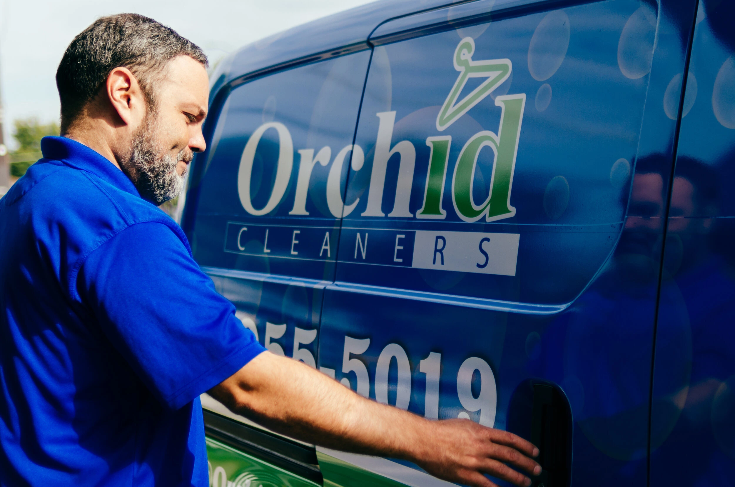 Orchid Cleaners pickup and delivery service in Central Florida